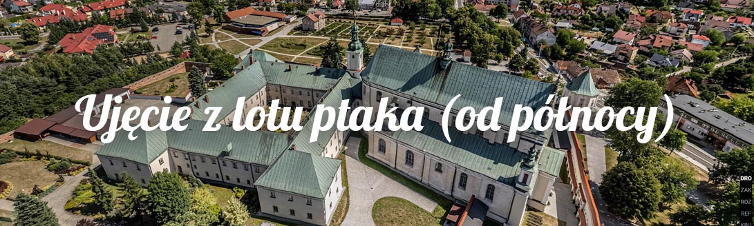 Z lotu ptaka od północy - Leżajsk